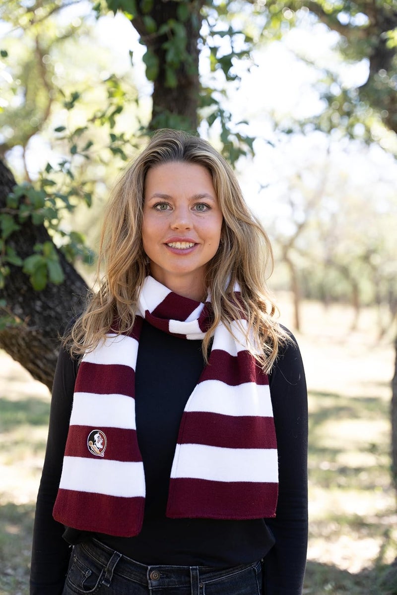 LogoFit Striped Winter Scarf for Women - Image 4